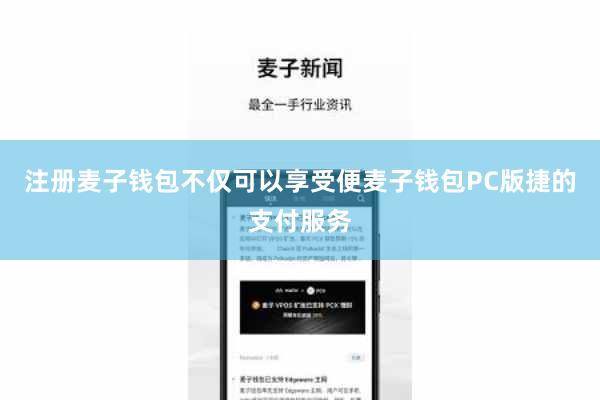 注册麦子钱包不仅可以享受便麦子钱包PC版捷的支付服务