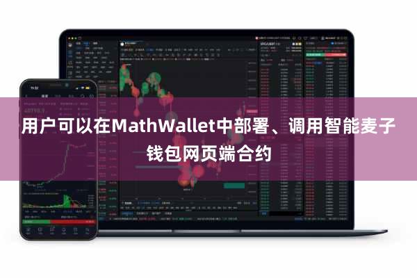 用户可以在MathWallet中部署、调用智能麦子钱包网页端合约